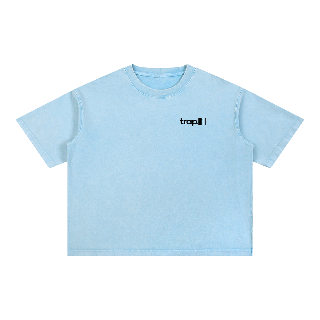 Mineral Wash Boxy Cotton Tee