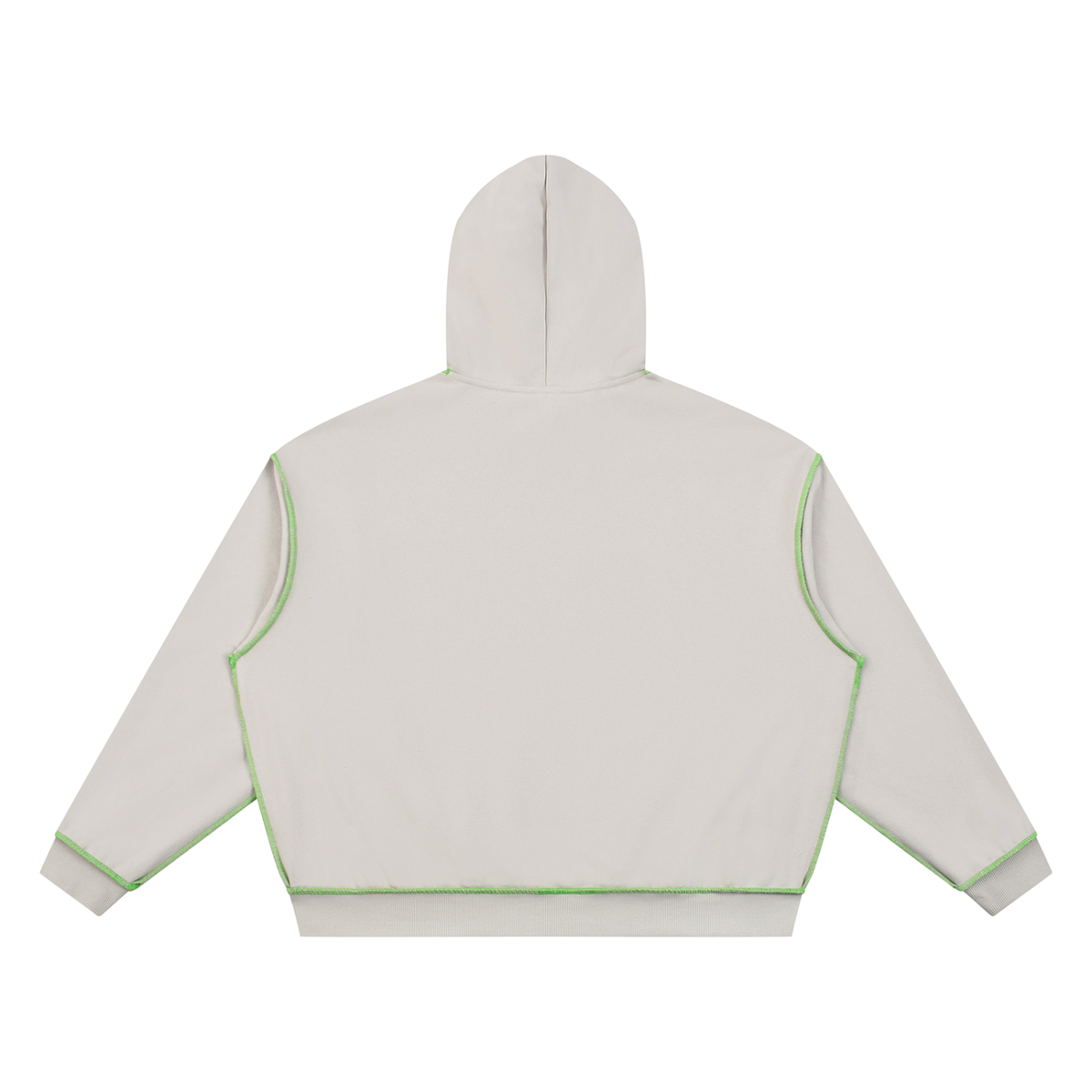 Heavyweight Boxy Topstitch Hoodie