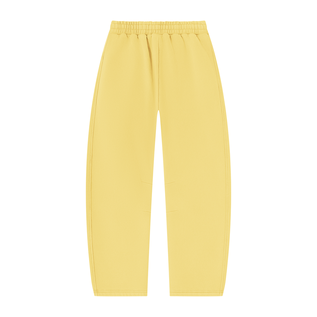 Vintage Wash Barrel-Leg Fleece Sweatpants