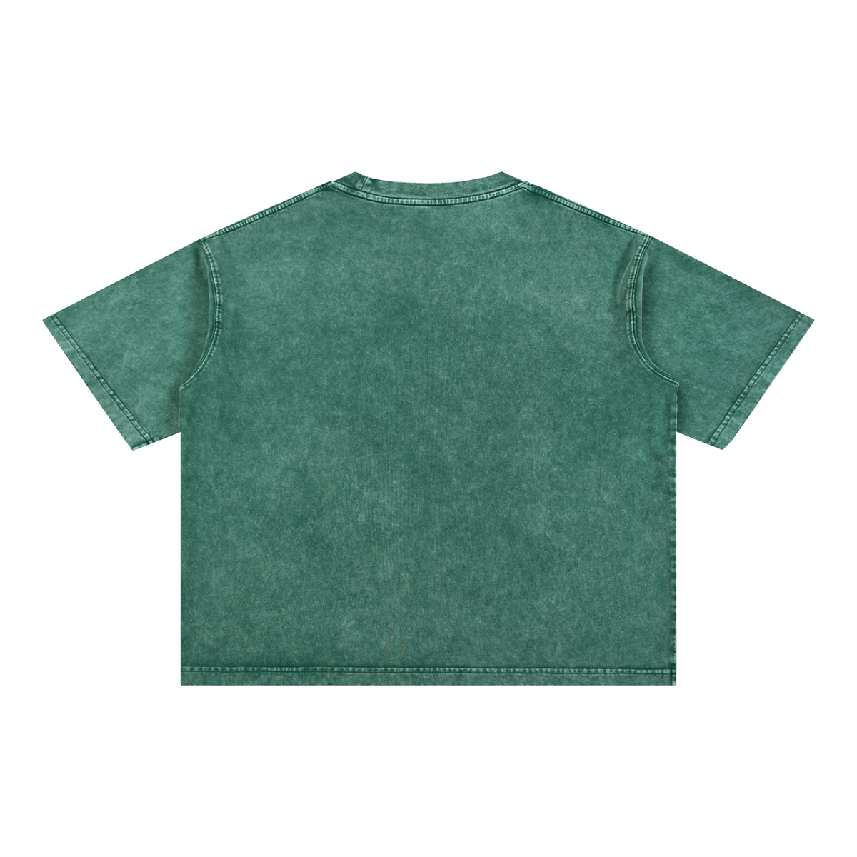 Mineral Wash Boxy Cotton Tee