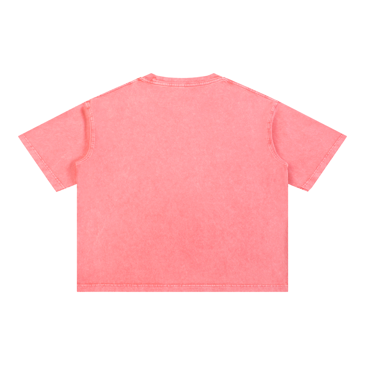 Mineral Wash Boxy Cotton Tee