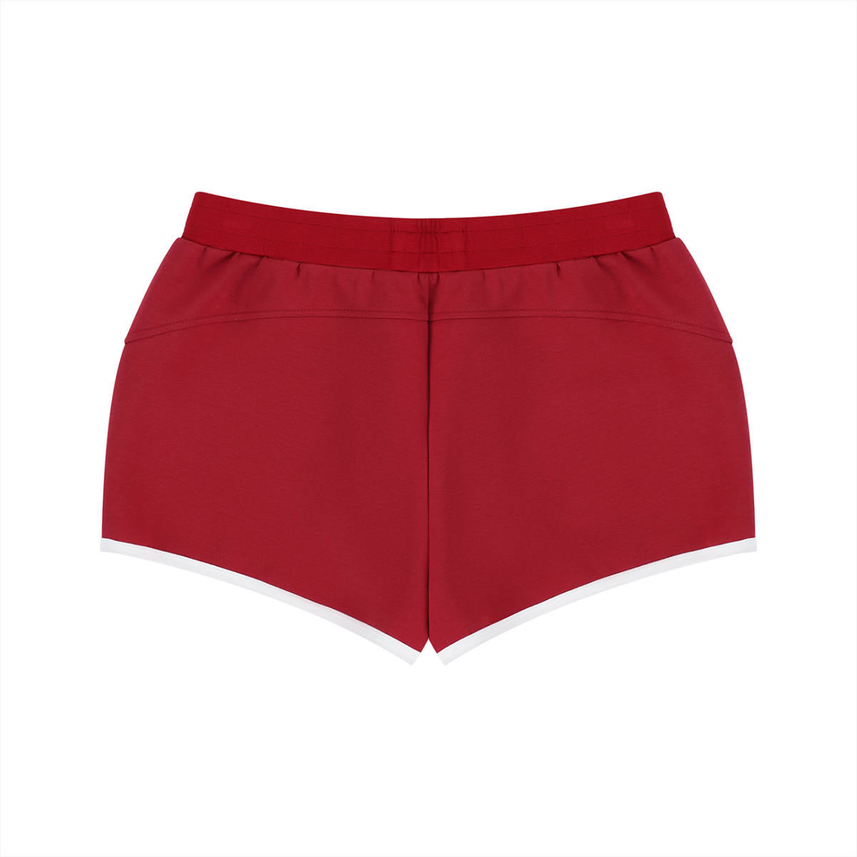 Retro Contrast-Trim Shorts
