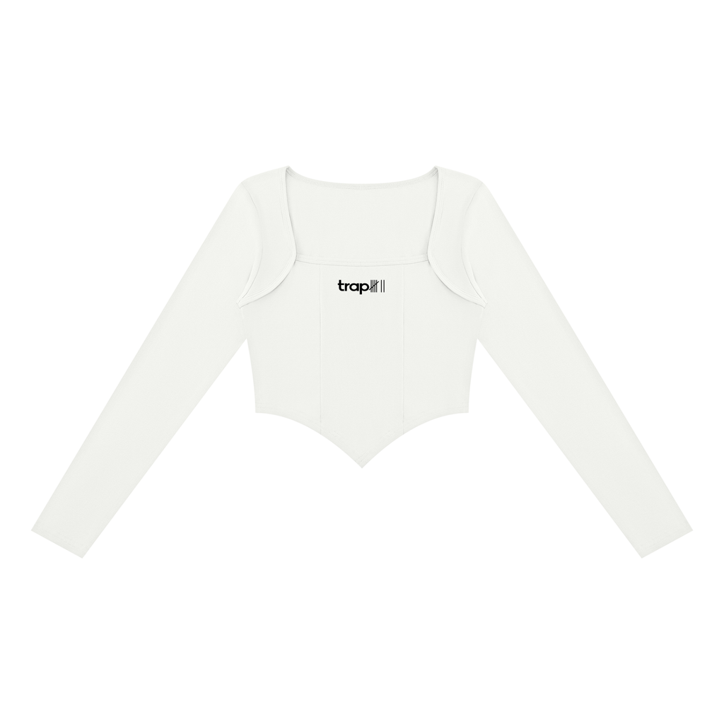 Essential Square-Neck Crop Tee
