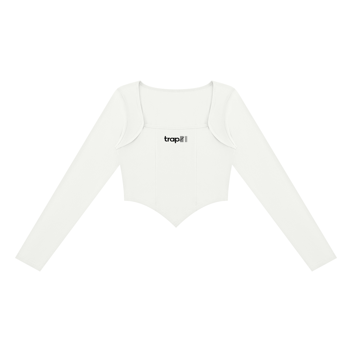 Essential Square-Neck Crop Tee