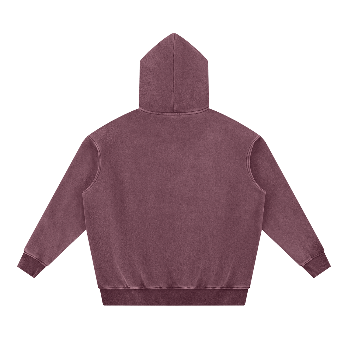Snow Washed Oversized Fleece Hoodie