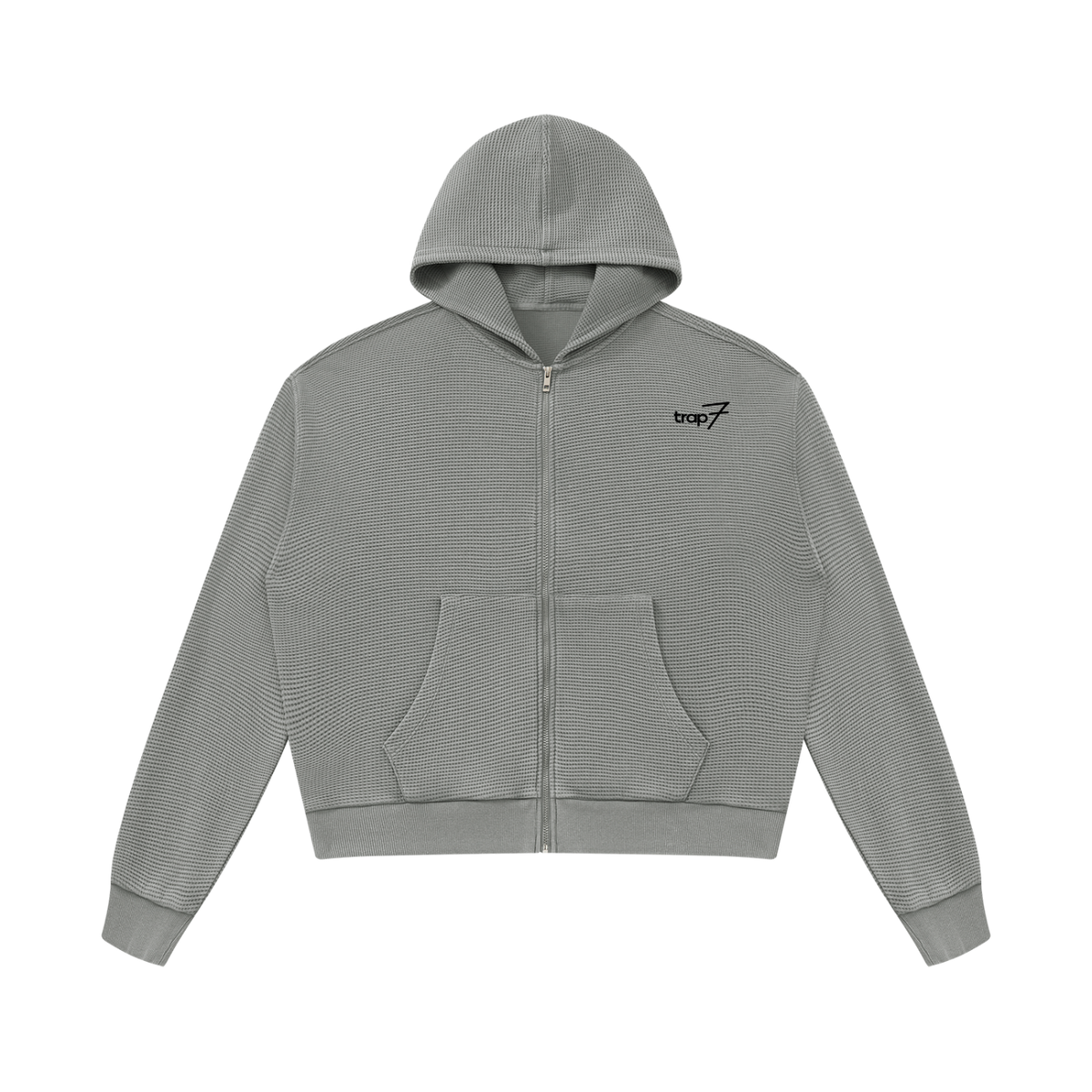 Unisex Mineral-Washed Waffle Hoodie