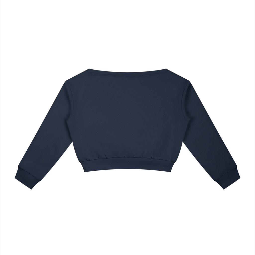 Off-Shoulder Cozy Sweatshirt