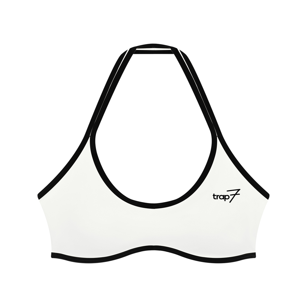 Colorblock Halter Performance Bra