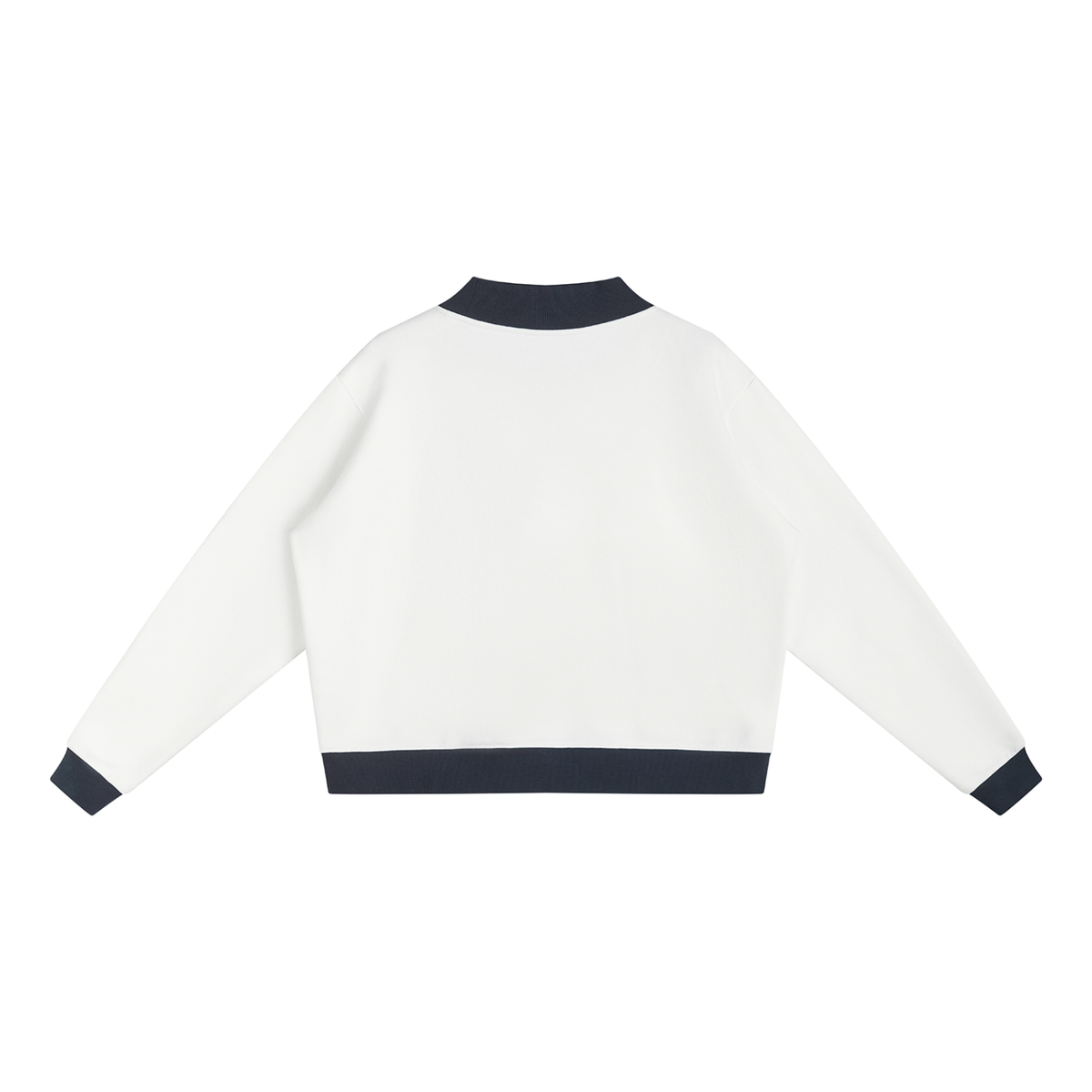 Elevated Mock-Neck Crew Sweatshirt