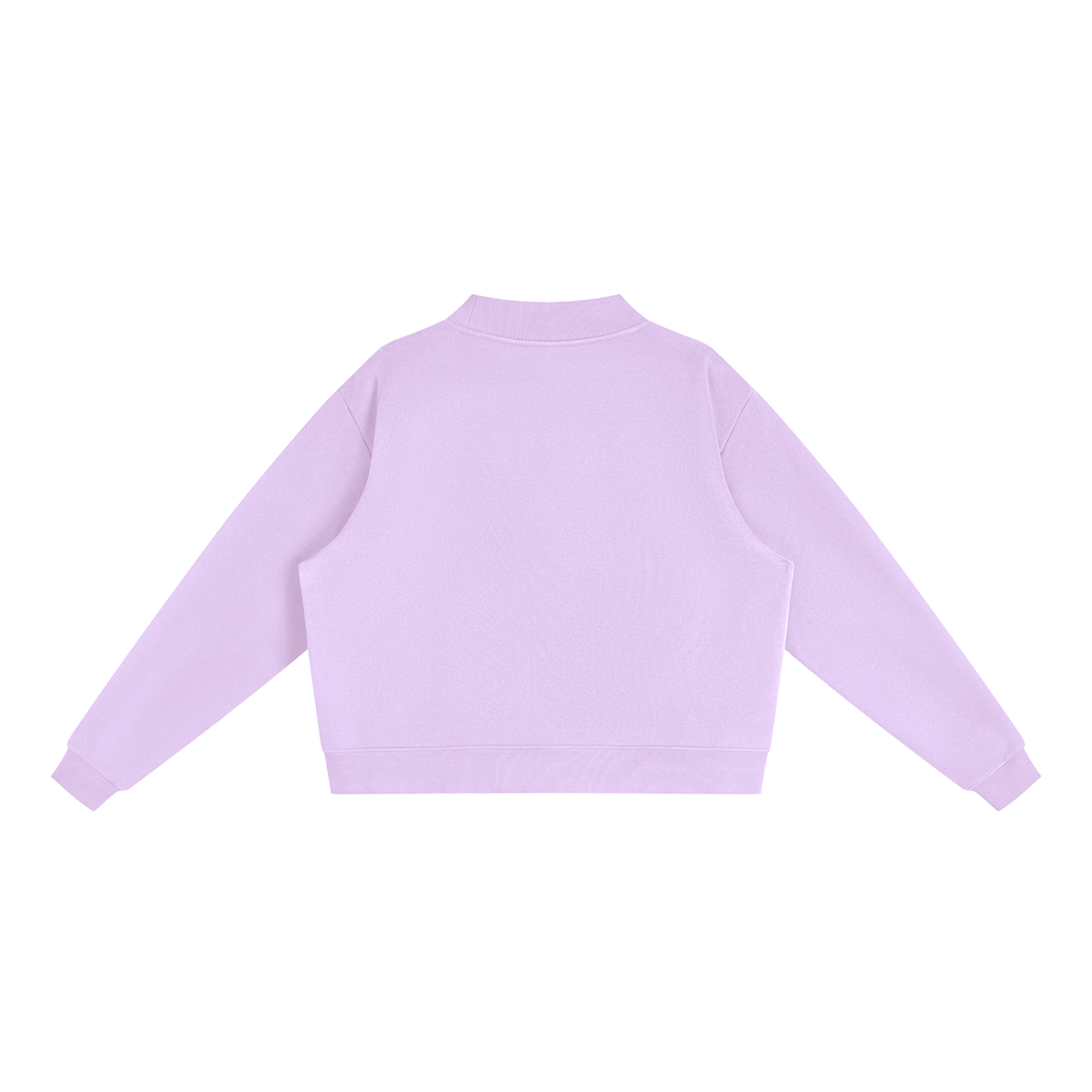 Cozy Mock-Neck Fleece Crewneck