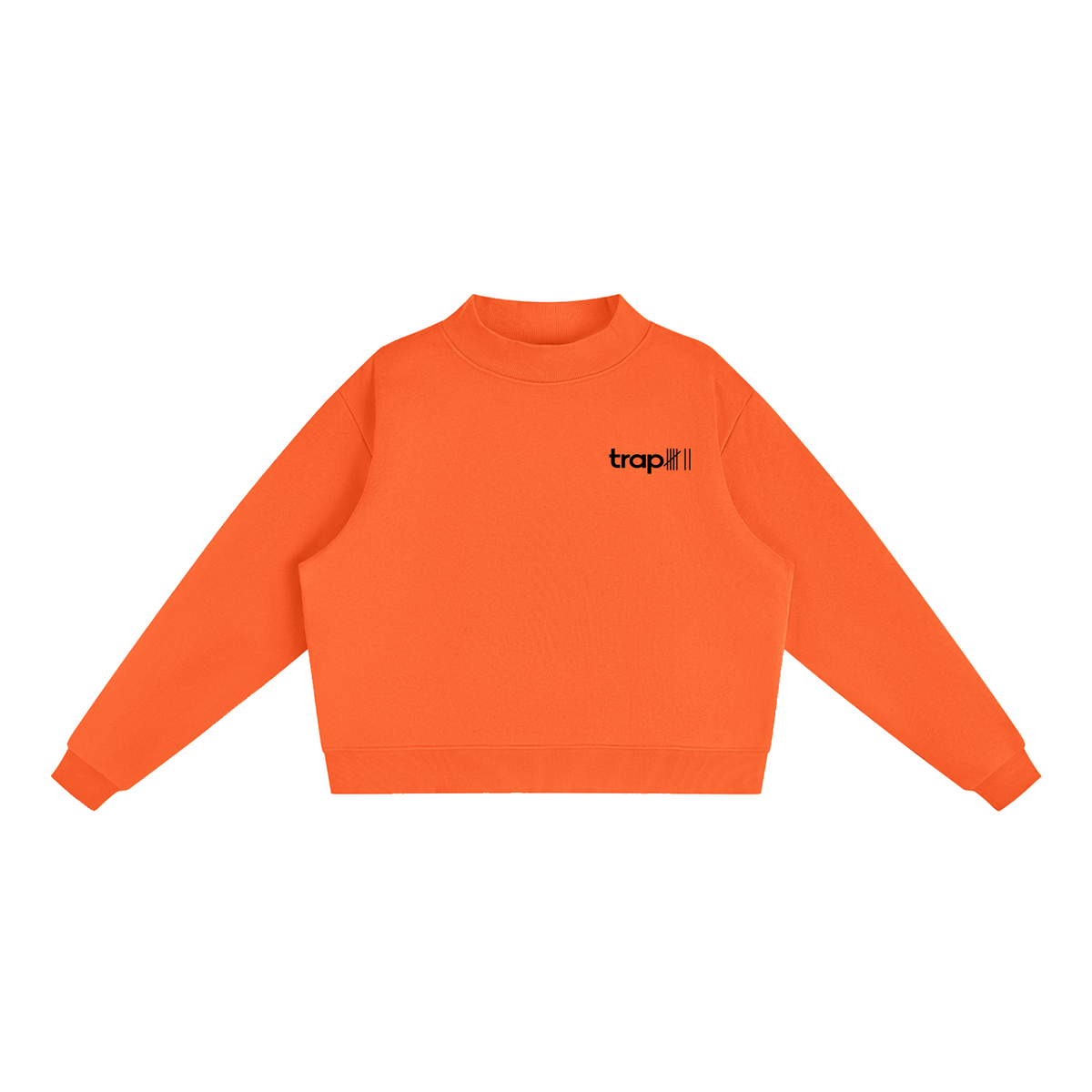 Cozy Mock-Neck Fleece Crewneck