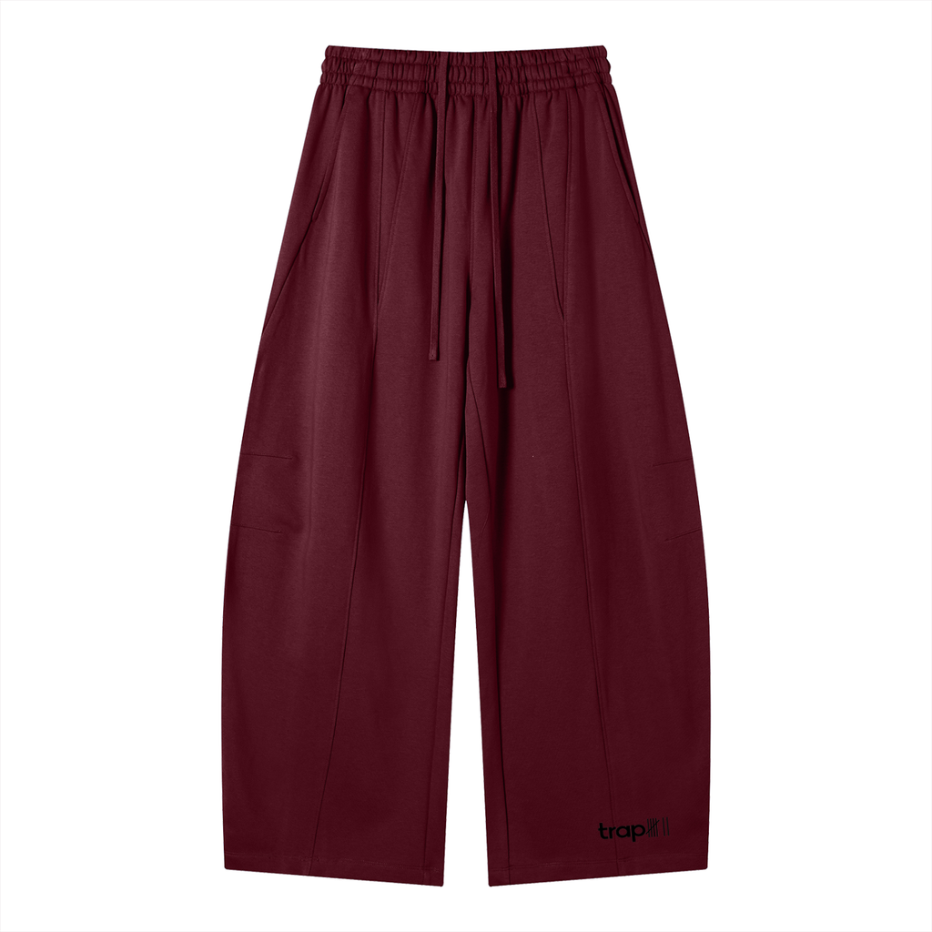 Heavyweight Wide-Leg Panel Sweatpants
