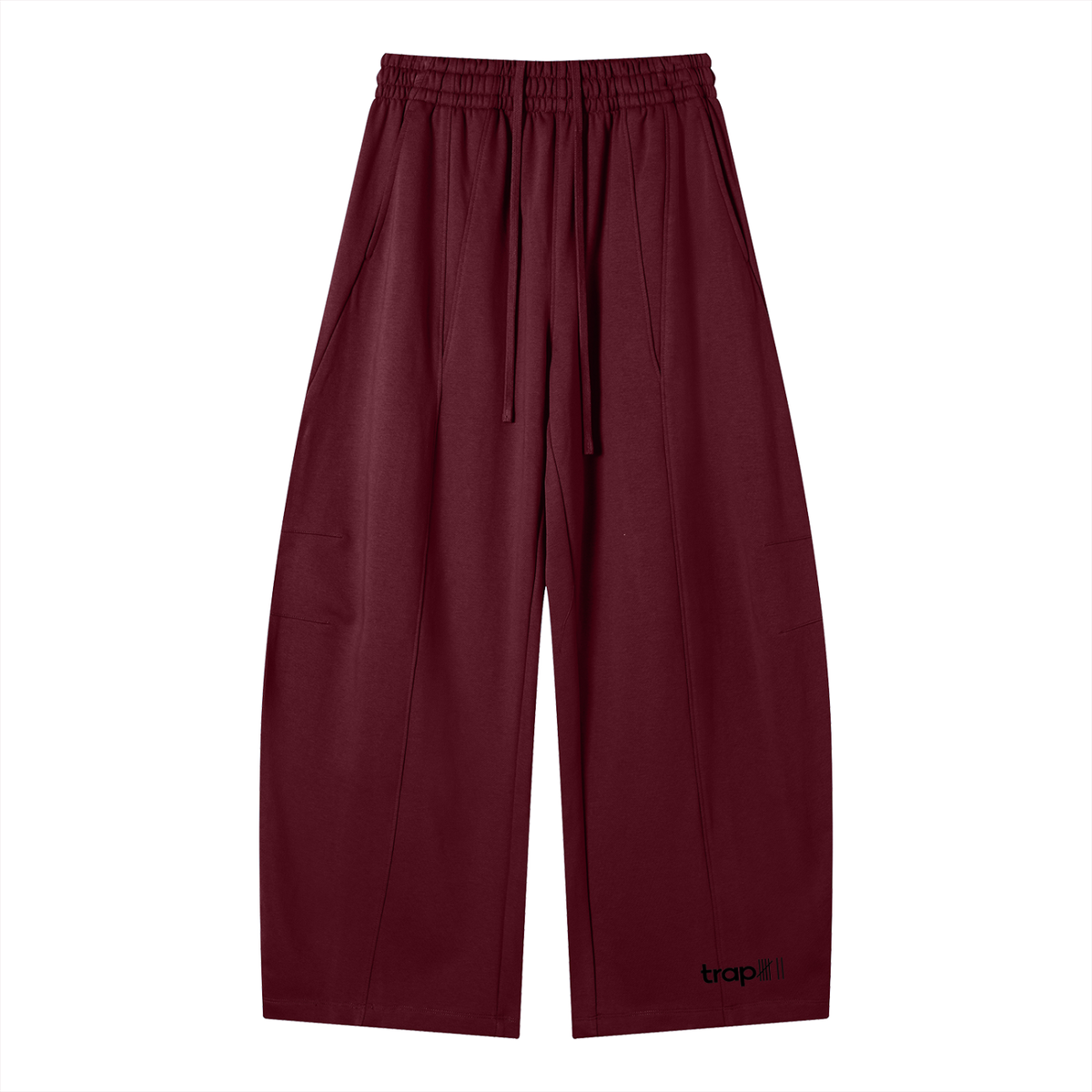 Heavyweight Wide-Leg Panel Sweatpants