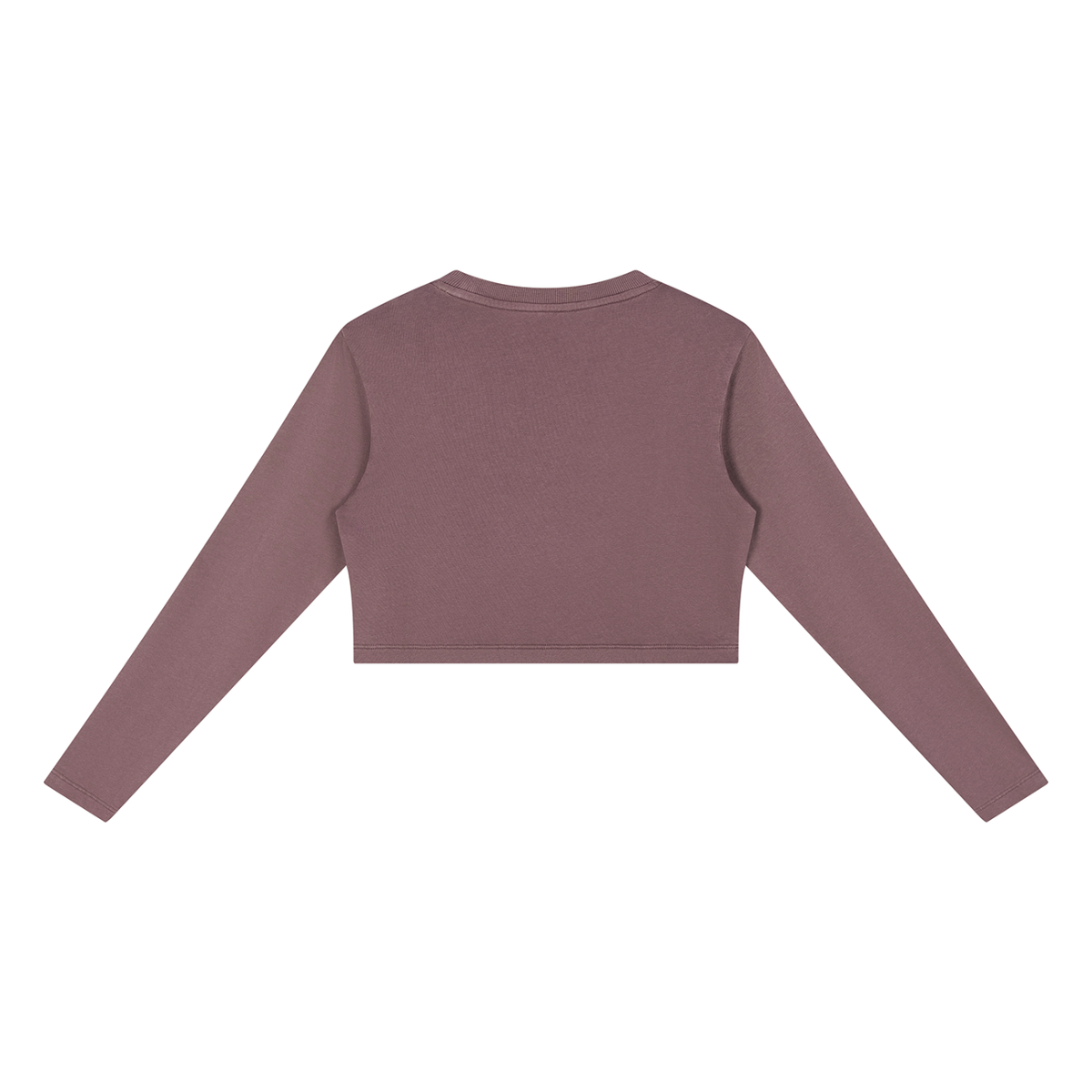 Mineral-Washed Everyday Crop Sweatshirt