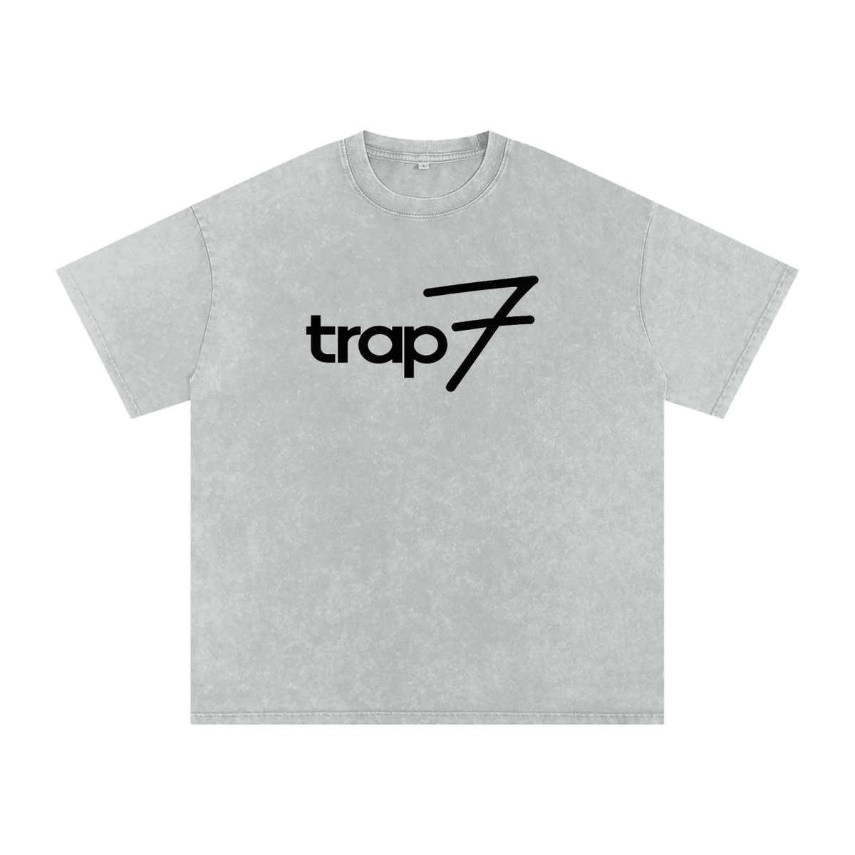 Snow Washed Oversized Cotton Tee