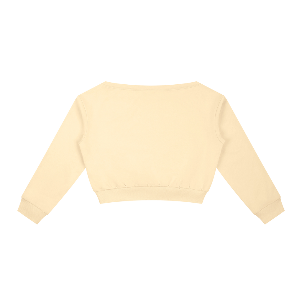 Off-Shoulder Cozy Sweatshirt