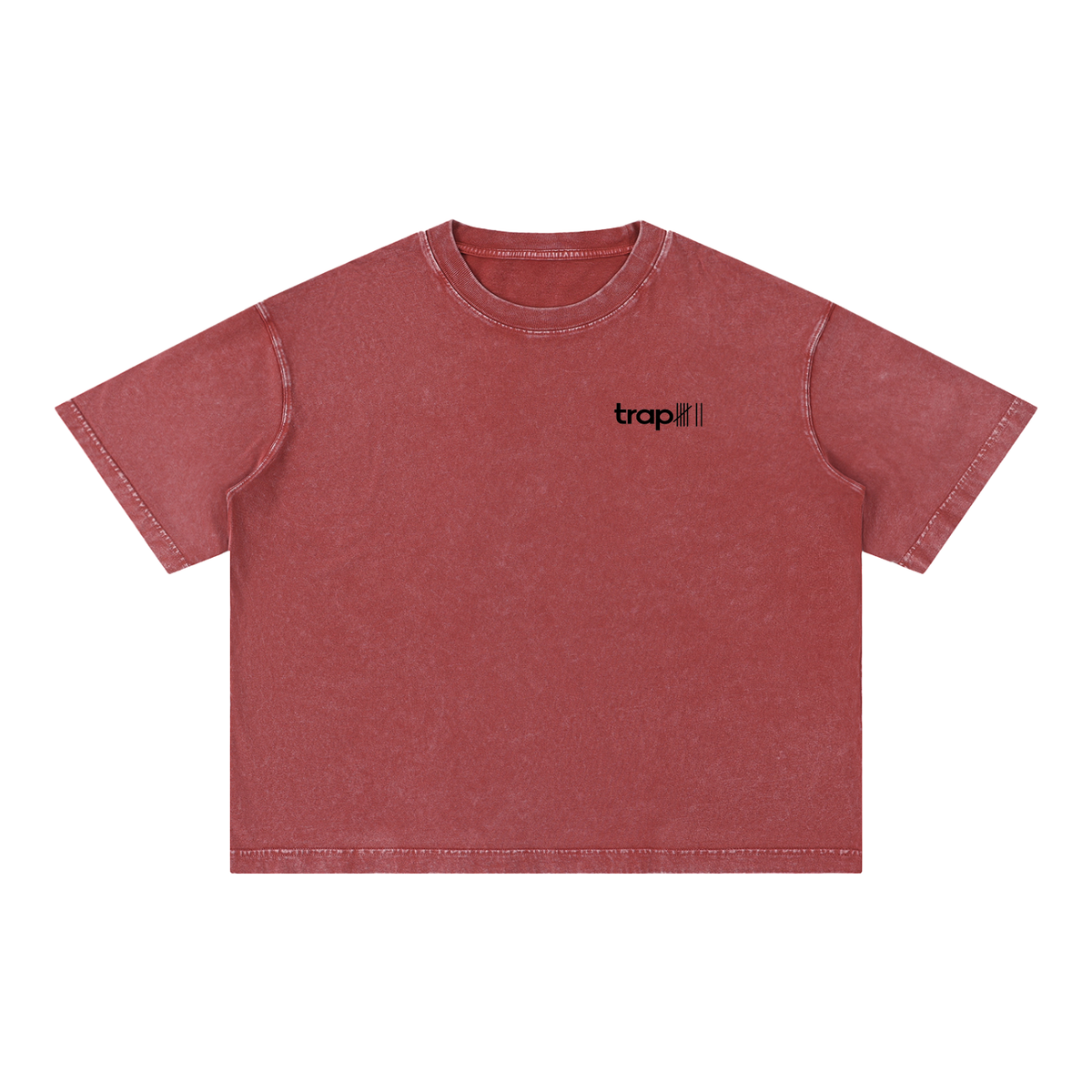 Mineral Wash Boxy Cotton Tee