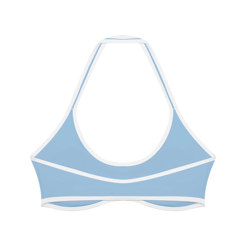 Colorblock Halter Performance Bra