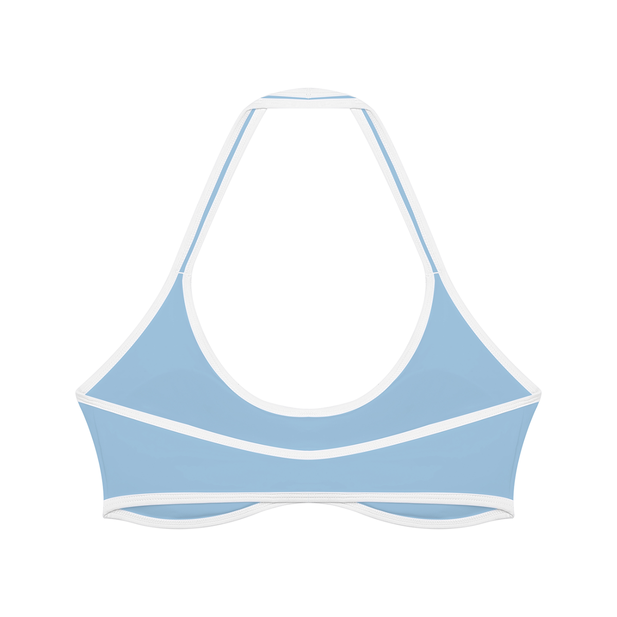 Colorblock Halter Performance Bra
