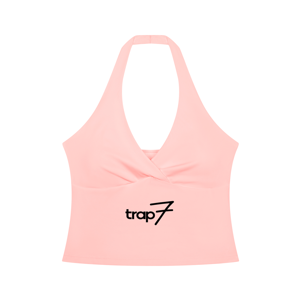 Ruched Halter Active Tank