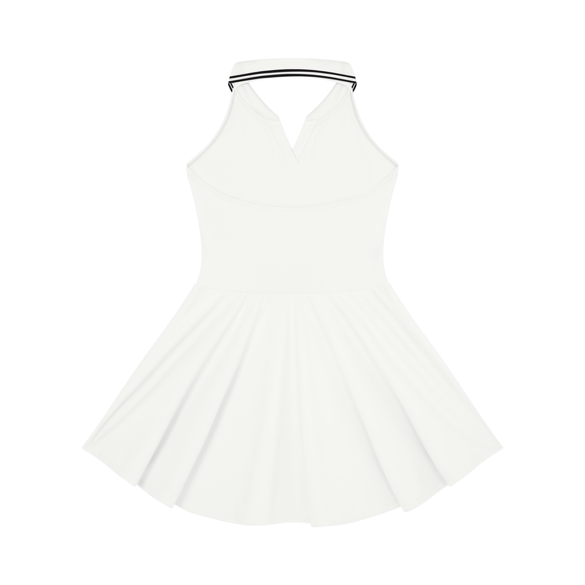 Collared Halter Tennis Dress