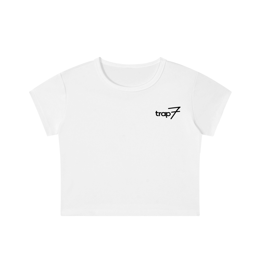 Snow Washed Cropped Tee