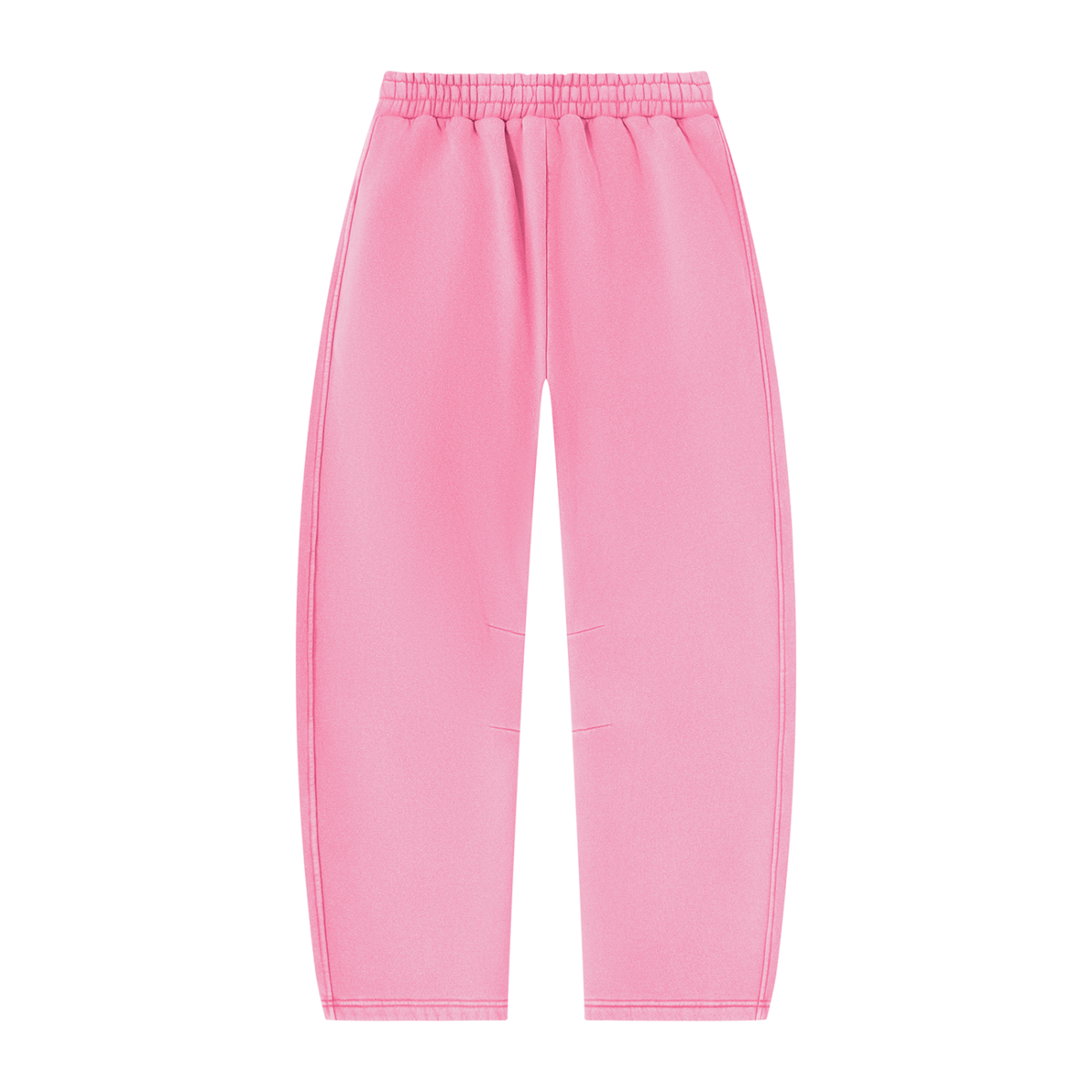 Vintage Wash Barrel-Leg Fleece Sweatpants