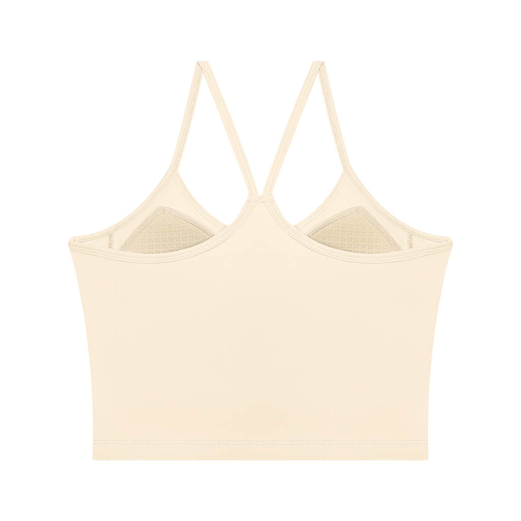 Layered-Look Two-Piece Yoga Tee Set