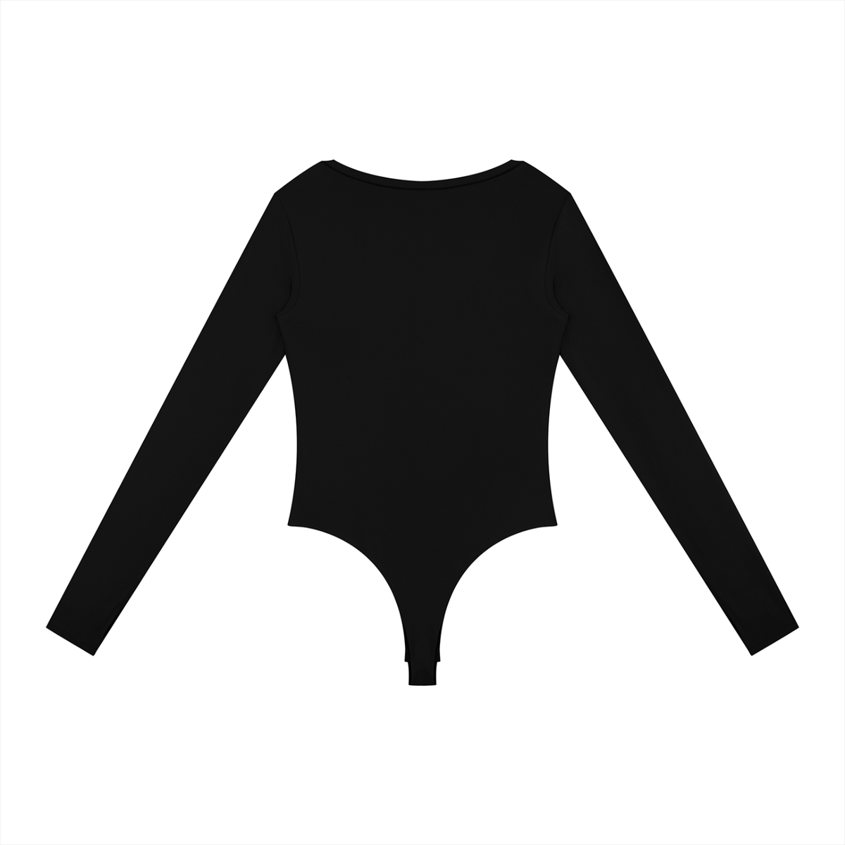 Sleek Long-Sleeve Yoga Bodysuit
