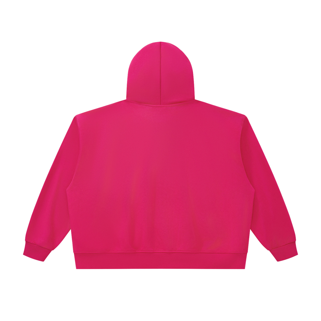 Unisex Chunky-Zip Oversized Hoodie