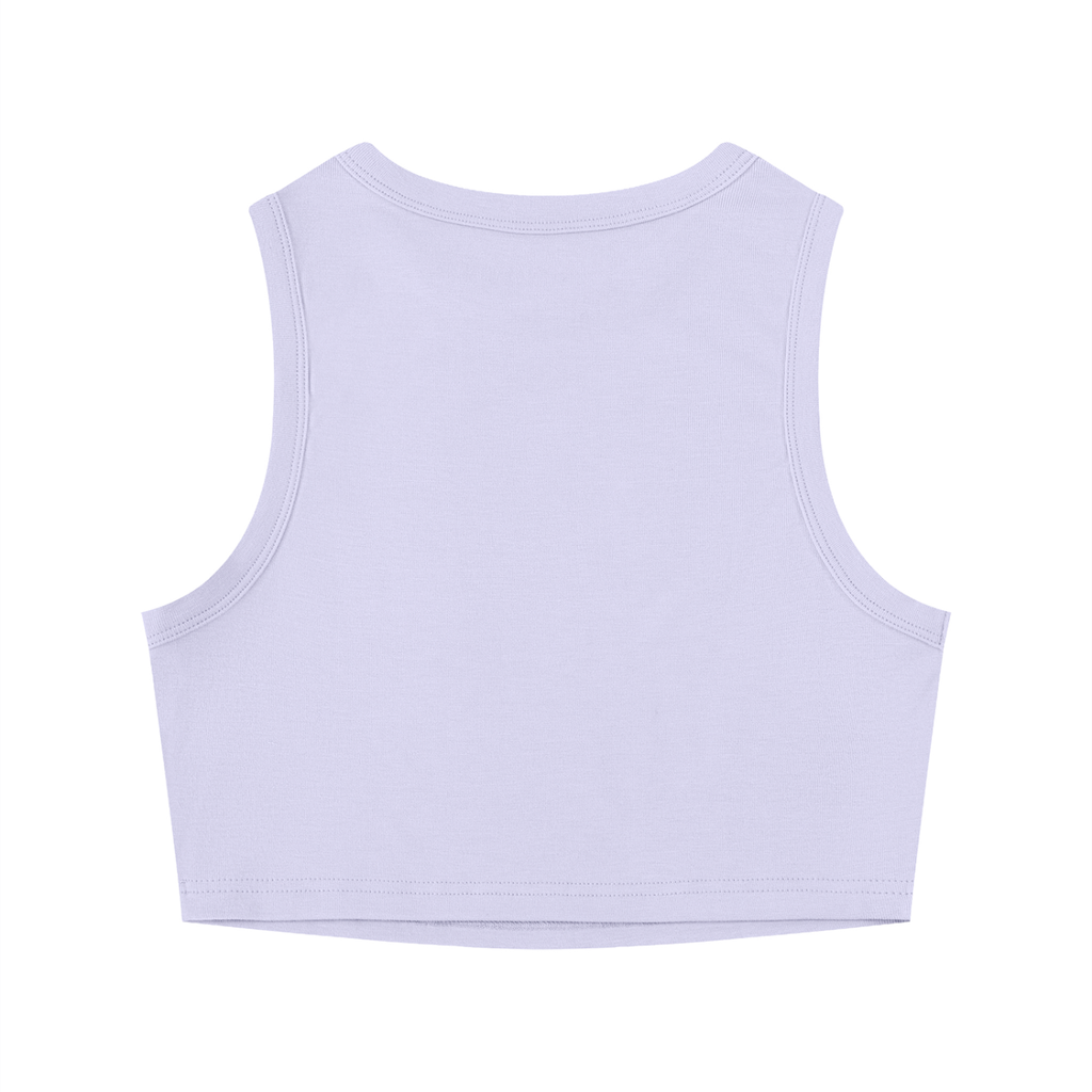 Sculpted Crewneck Crop Tank