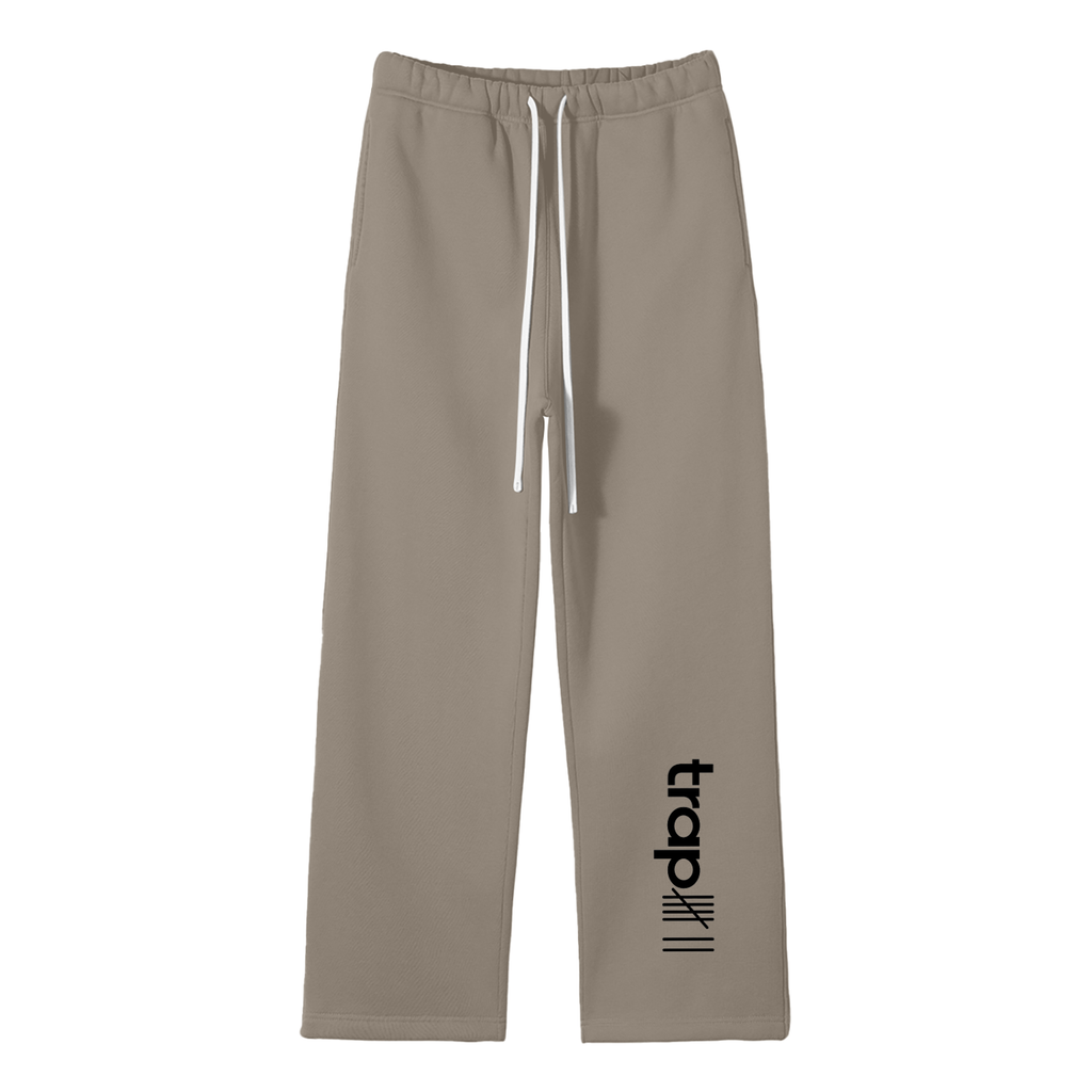 Essential Unisex Fleece Straight-Leg Pants