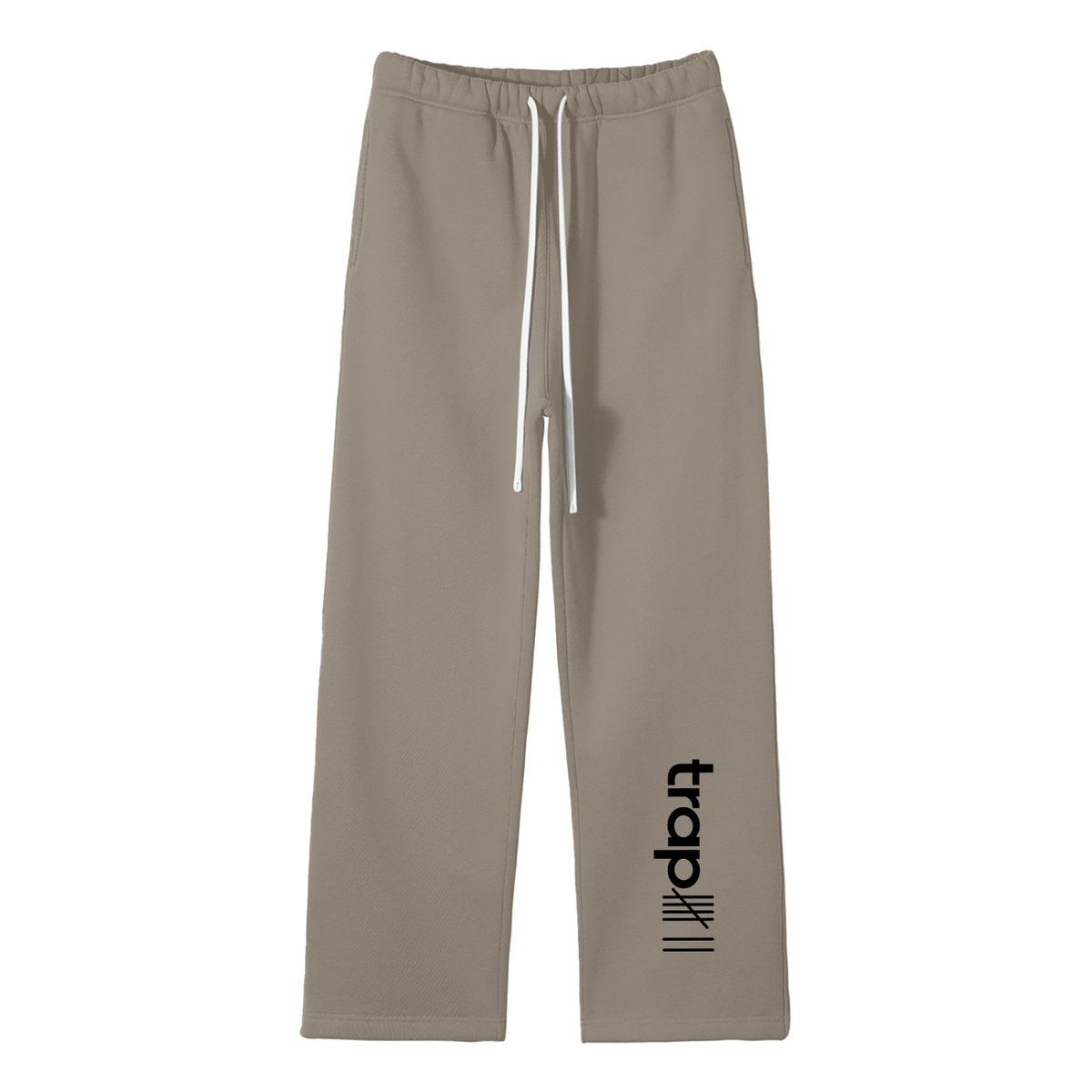 Essential Unisex Fleece Straight-Leg Pants