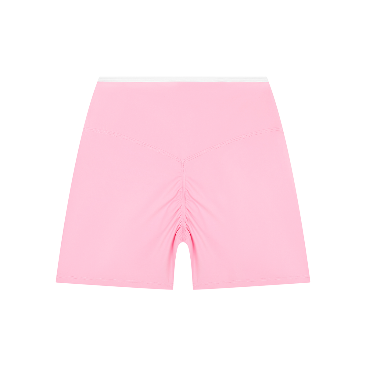Colorblock High-Rise Active Shorts
