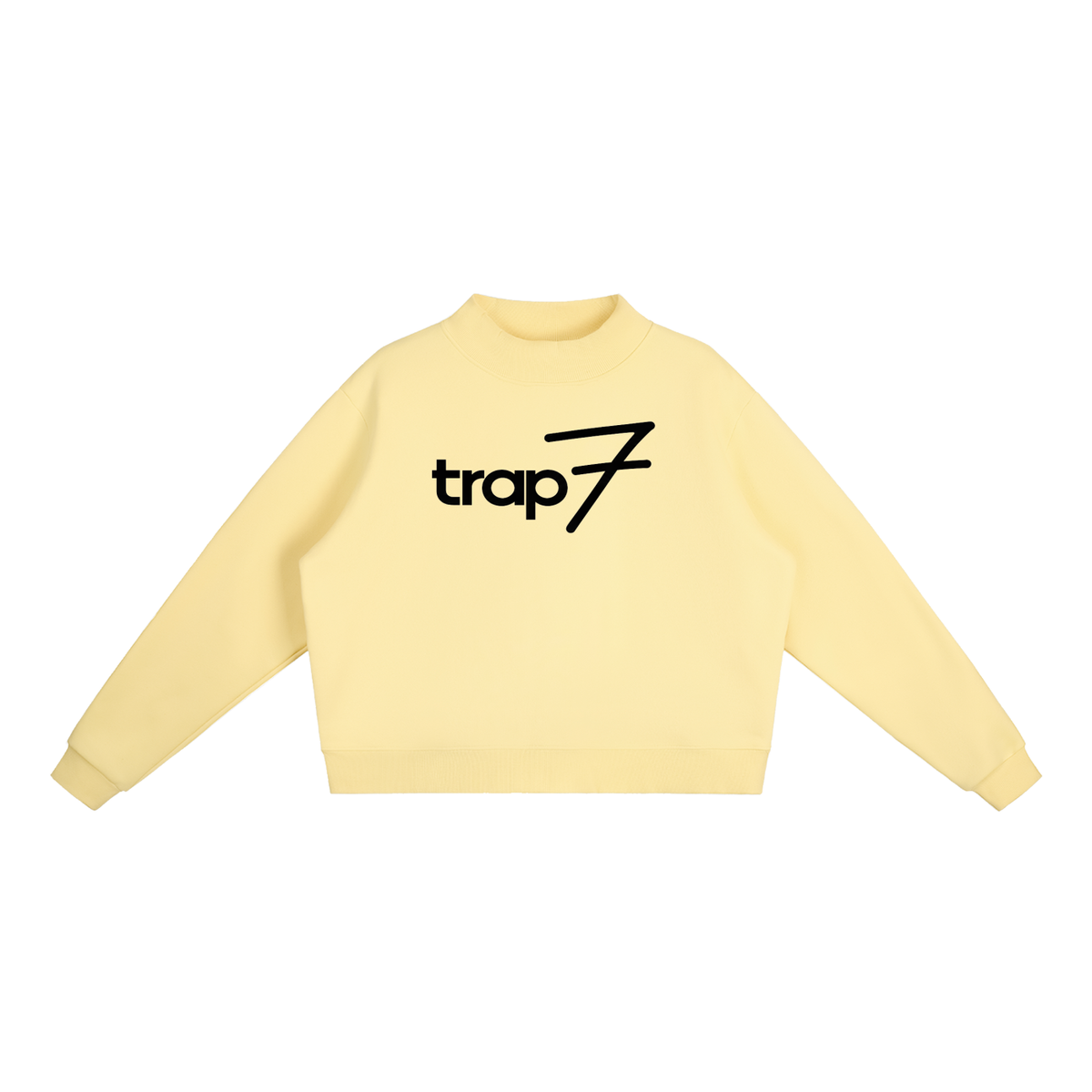 Cozy Mock-Neck Fleece Sweatshirt