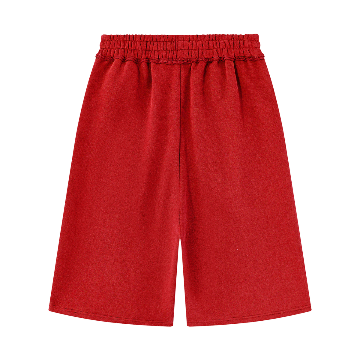 Everyday Raw-Edge Fleece Shorts