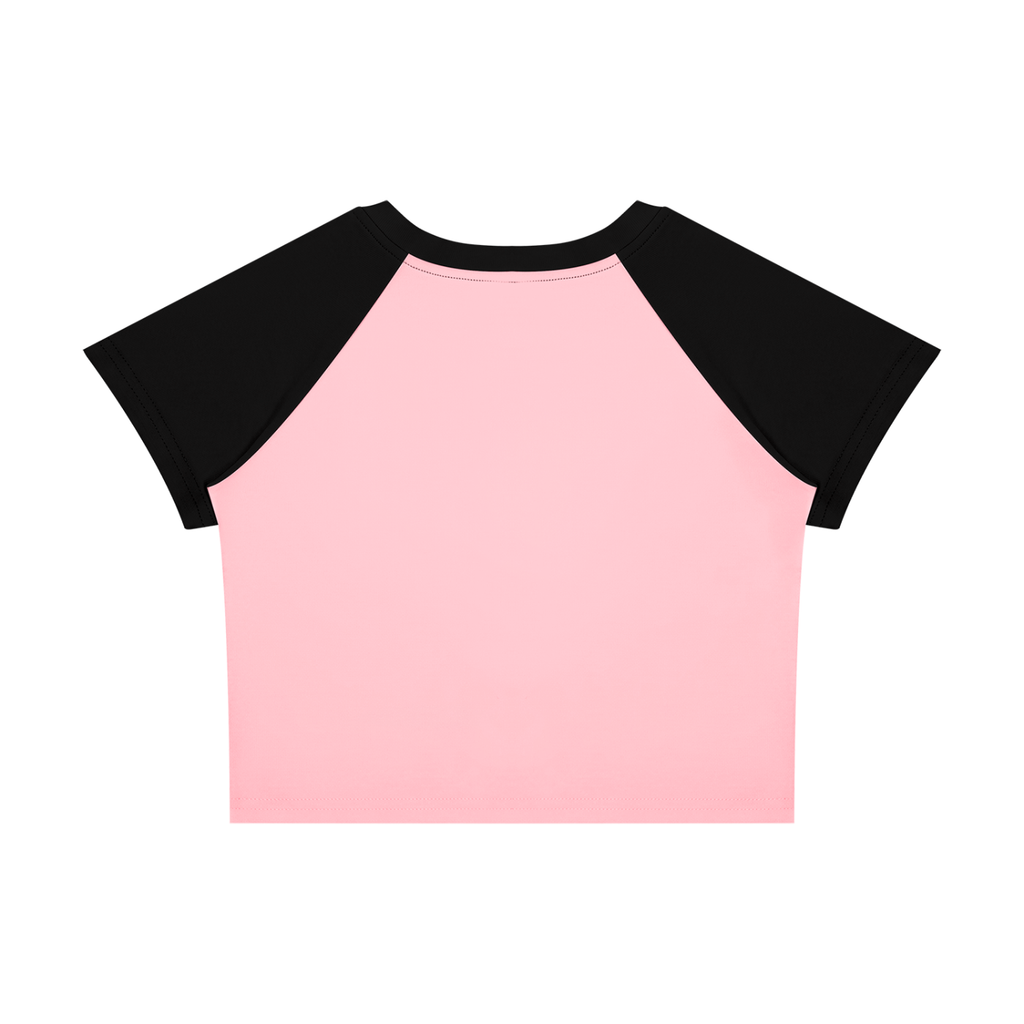 Colorblock Raglan Baby Tee