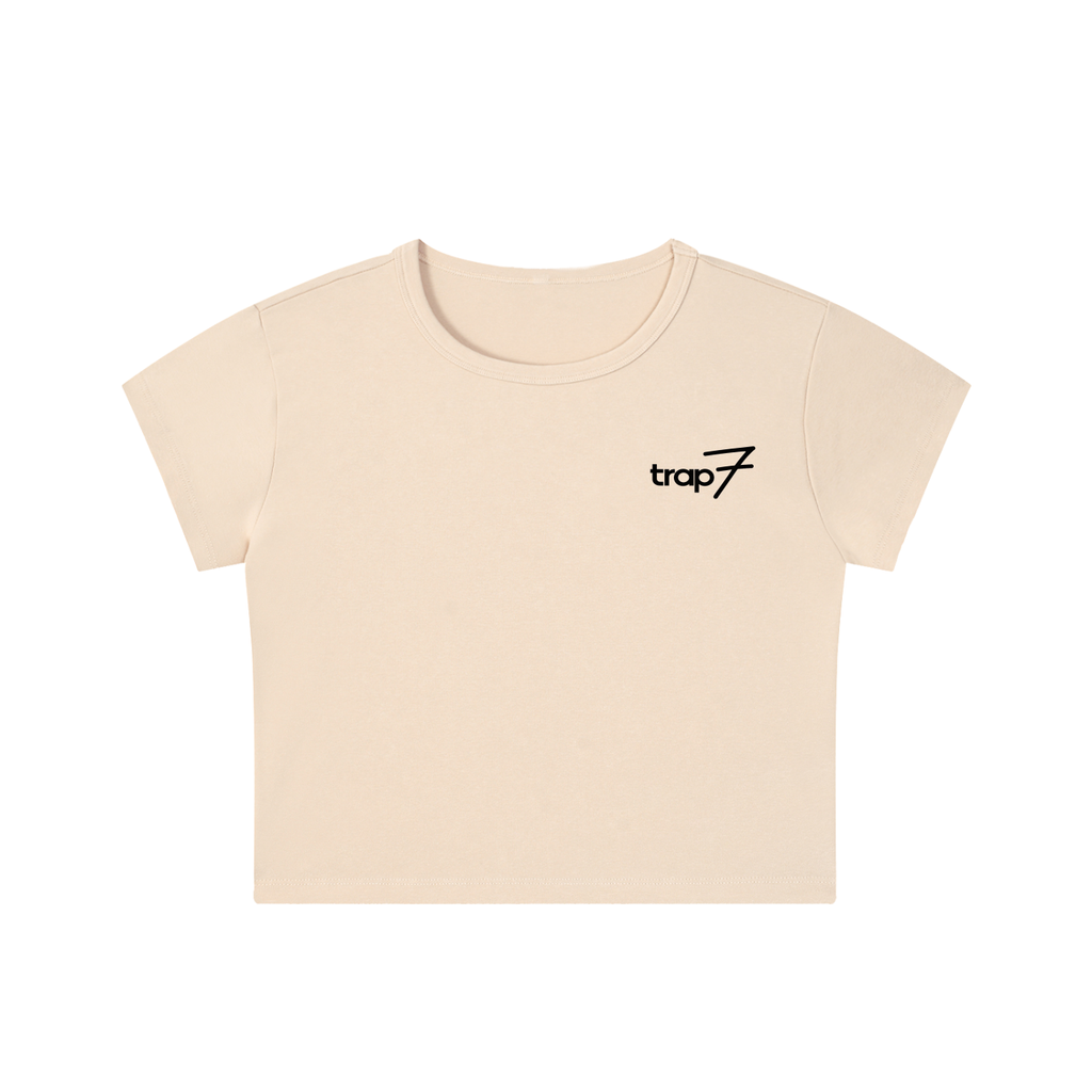 Snow Washed Cropped Tee