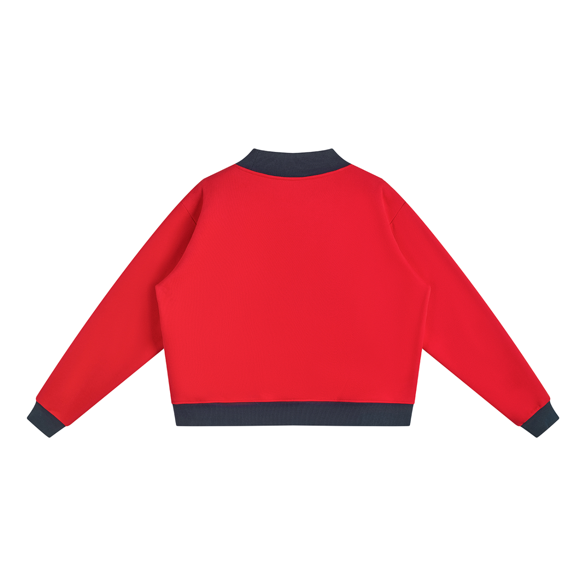 Elevated Mock-Neck Crew Sweatshirt