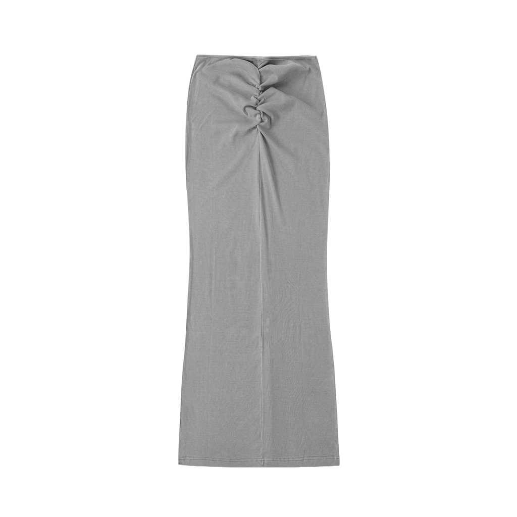 Washed Flow Maxi Skirt