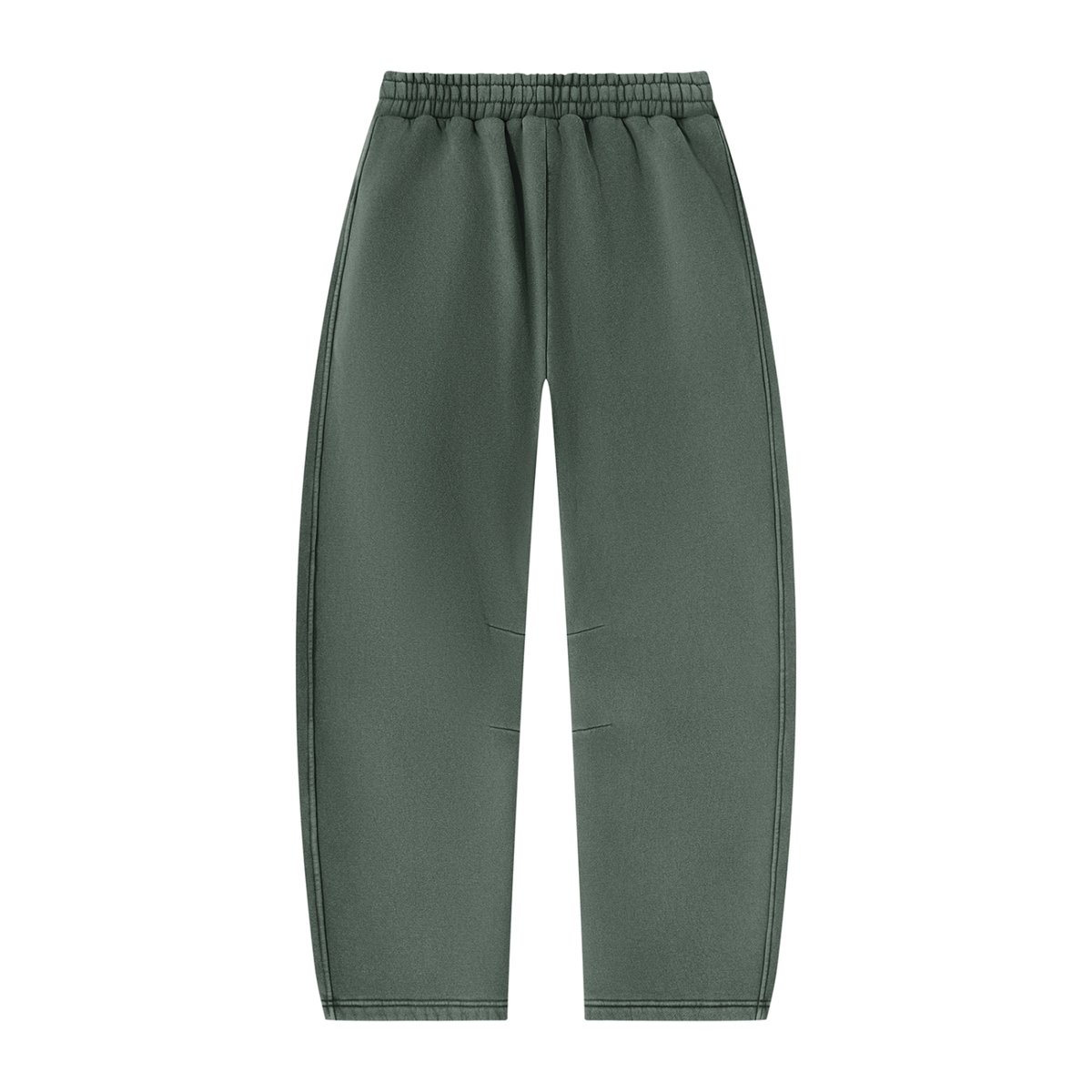 Vintage Wash Barrel-Leg Fleece Sweatpants