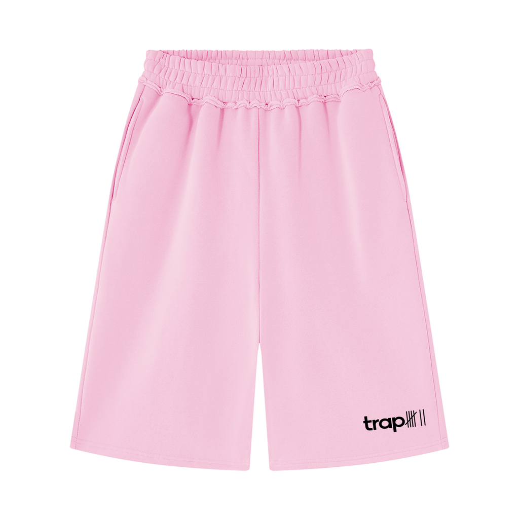 Everyday Raw-Edge Fleece Shorts