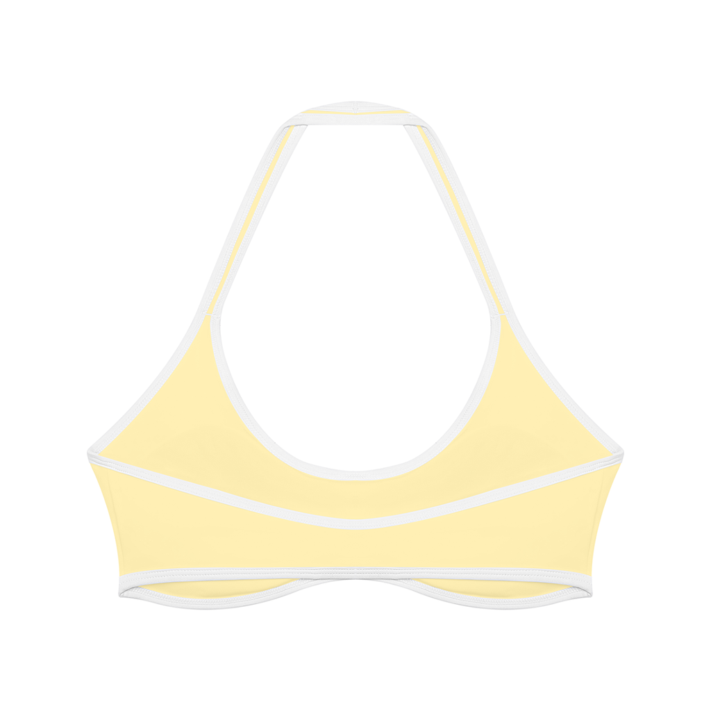 Colorblock Halter Performance Bra