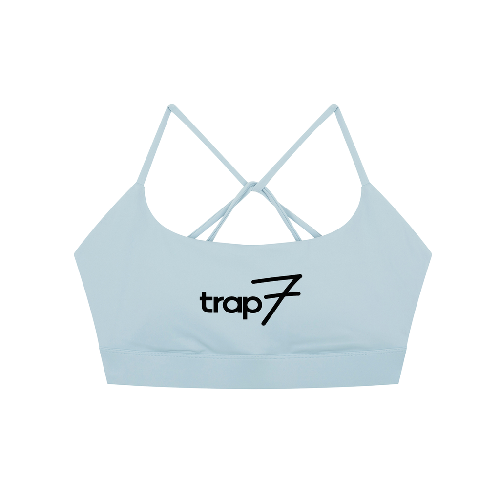 Criss-Cross Strappy Yoga Bra
