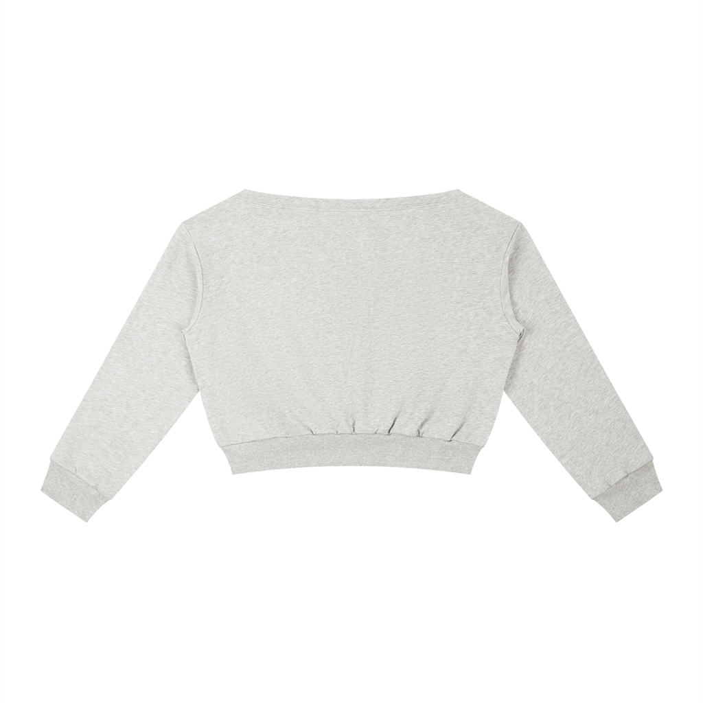 Off-Shoulder Cozy Sweatshirt