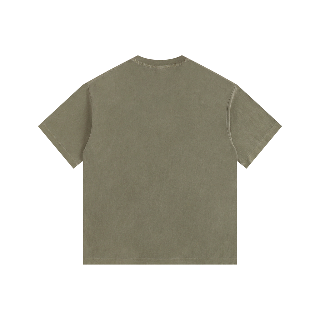 Vintage Wash Oversized Cotton Tee
