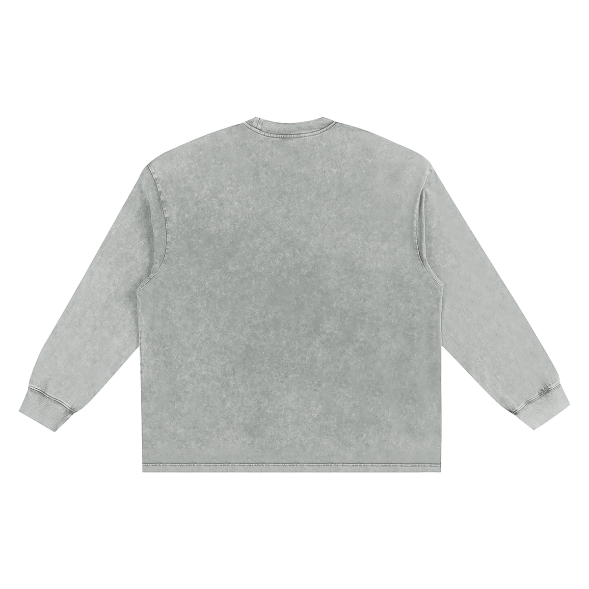Snow Washed Raw-Edge Tee