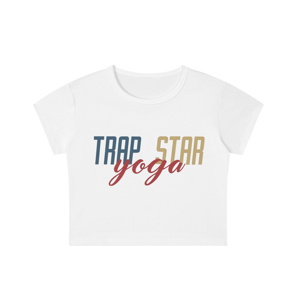 Snow Washed Cropped Tee