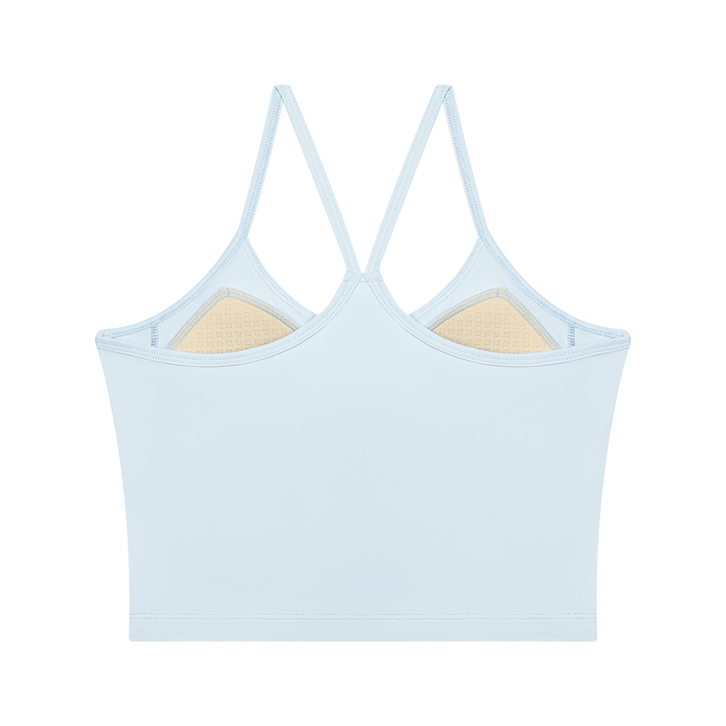 Layered-Look Two-Piece Yoga Tee Set
