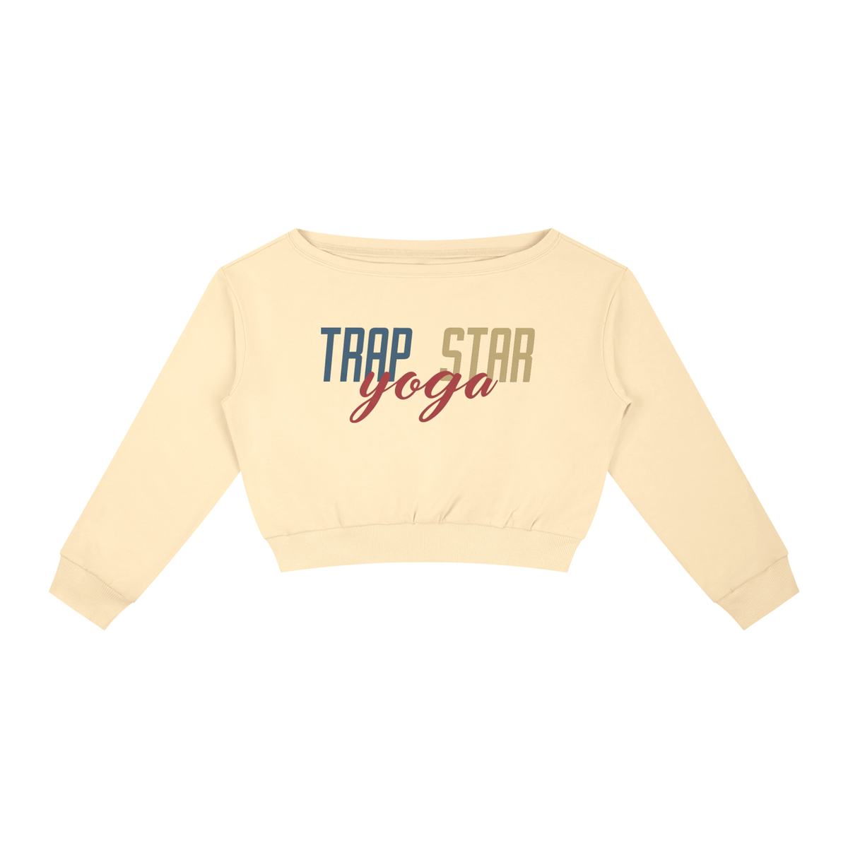 Off-Shoulder Cozy Sweatshirt
